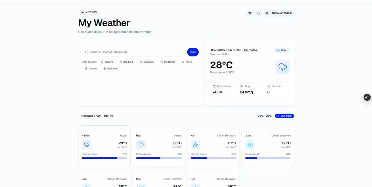 My Weather preview