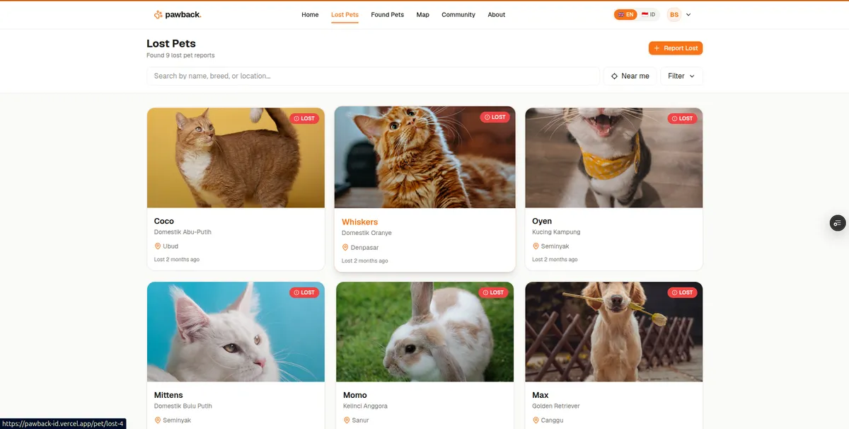PawBack preview